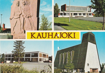 Postikortti, Kauhajoki, monikuvakortti