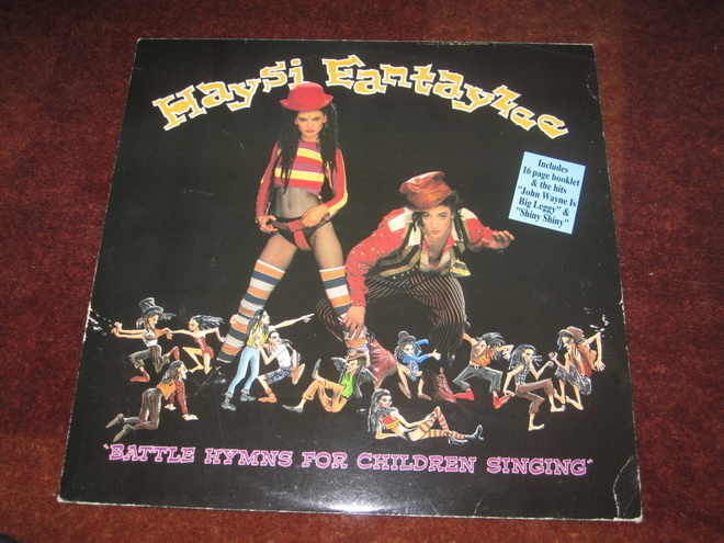 HAYSI FANTAYZEE - BATTLE HYMNS FOR CHILDREN SINGING - LP