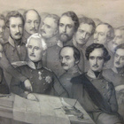 Gravyyri ”Upseerien kokous” 1800-luku - pikkukuva 2