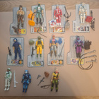 Vintage G.I.Joe/Action Force -figuureita 11kpl+ajoneuvo - pikkukuva 1