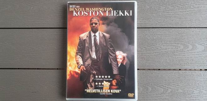 DVD: Koston Liekki (Denzel Washington, Mickey Rourke 2004)