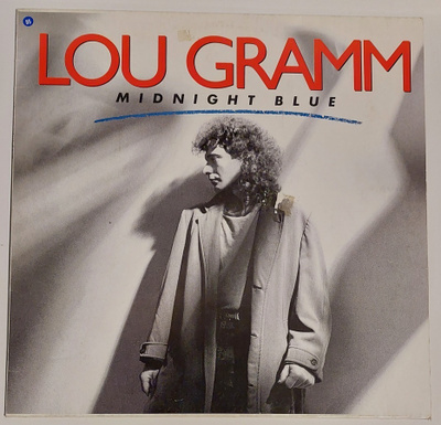 Lou Gramm / Foreigner : Blue vinyl 12" Midnight Blue