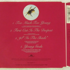 Little Angels • Too Much Too Young CD-Single - pikkukuva 2