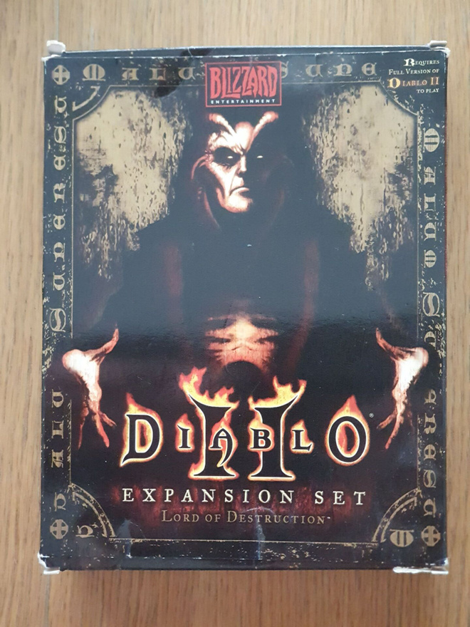 Big Box Diablo II lisäosa: Lord of Destruction PC:lle
