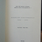 Helju Kaal: Keelelist bibliograafiat 1959-1960. 53 s. - pikkukuva 1