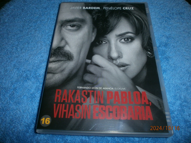 RAKASTIN PABLOA, VIHASIN ESCOBARIA     -    DVD