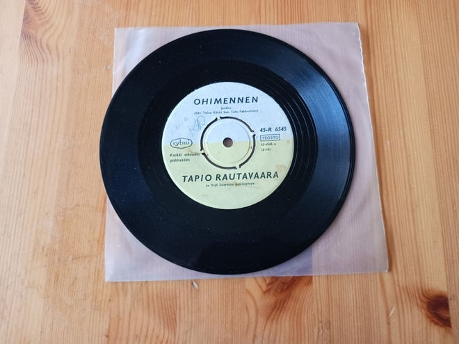 Tapio Rautavaara – Ohimennen 7" orig 1964