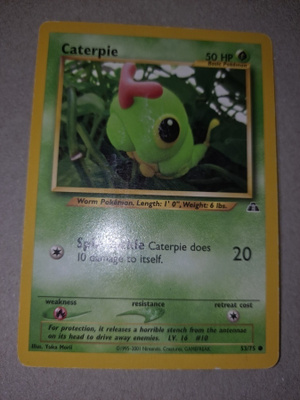 Caterpie 53/75 - Neo Discovery - Common card