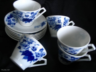 Orvokki kahvi kupit 5 paria +tassi /IMPORT