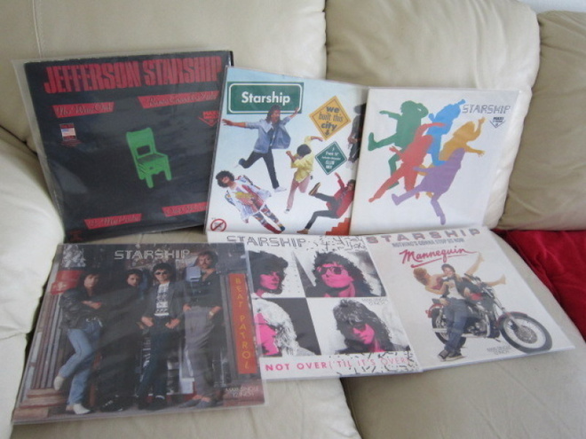 Starship ja Jefferson Starship MAXIsingle 12" 6kpl
