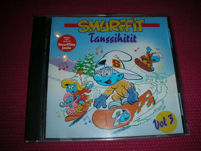 CD Smurffien joulu