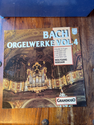 J. S. Bach - Orgelwerke Vol. 4 lp
