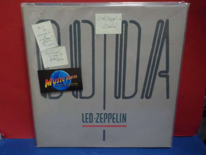 LED ZEPPELIN - CODA SCANDINAVIA 1ST PRESS -82 EX+/EX+ LP
