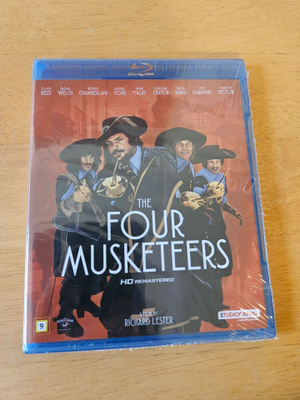 The Four Musketeer - Koston merkki (Blu-ray, uusi)