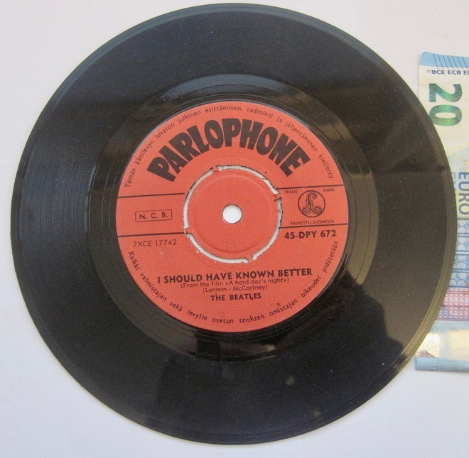 VANHA Levy Beatles Parlophone I Love Her Should Have Known