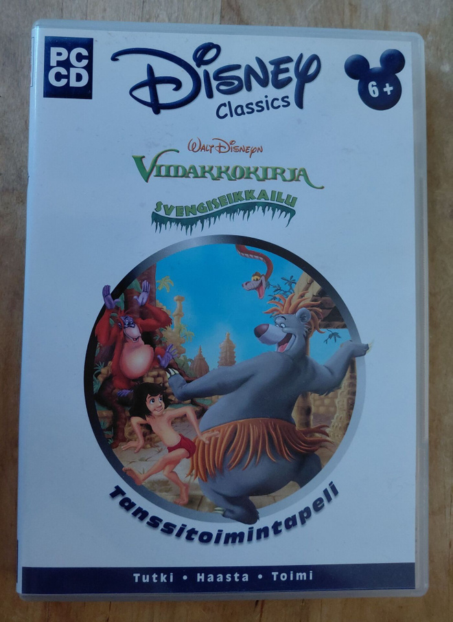 Viidakkokirja Svengiseikkailu - Tanssitoimintapeli