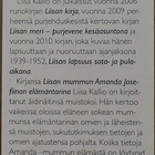 Liisan Mummun Amanda Josefiinan elämäntarina - pikkukuva 2