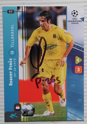 Robert Pires Villareal signed