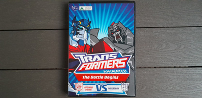 DVD: Transformers Animated: The Battle Begins (2008)