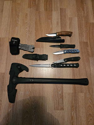 Puukko kokoelma yms