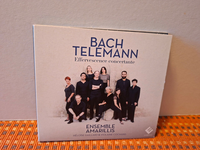 Bach/Teleman:Effervescence Concertante-Ensemble Amarillis CD