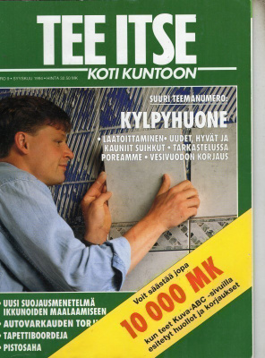 Tee Itse n:o 9 1994 Lastenhuone: tuoleina junat, autot, muut