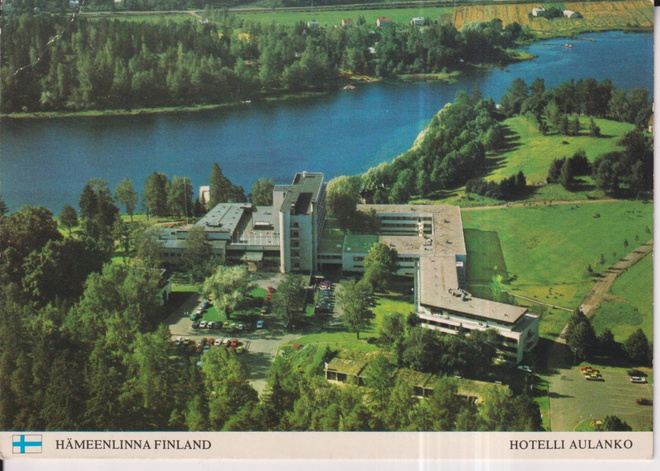 Hämeenlinna. Hotelli Aulanko. ilmakuvakortti   e42