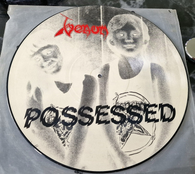 Venom: Possessed LP - Alkuperäinen Picture Disc 1985