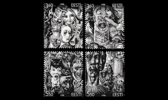 Eesti 318-21 ** Eduart Wiiralt (1998)