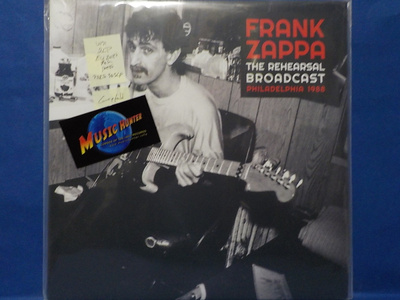 FRANK ZAPPA - THE REHEARSAL BROADCAST PHILLY 1988 - UUSI 2LP