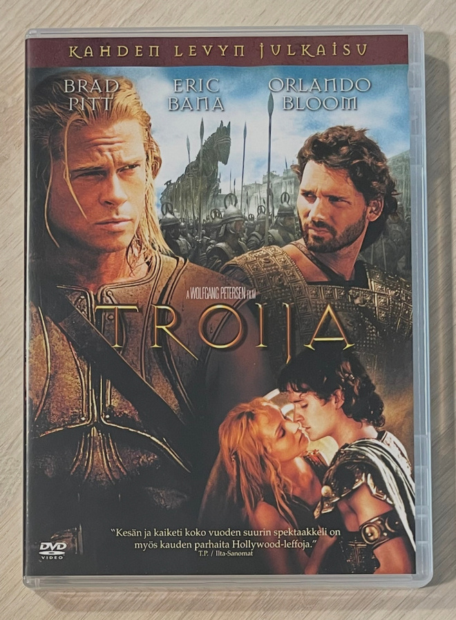 Wolfgang Petersen: TROIJA (2004) Erikoisjulkaisu (2DVD)