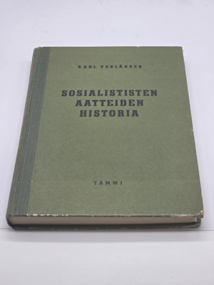 Karl Vorländer - Sosialististen Aatteiden Historia