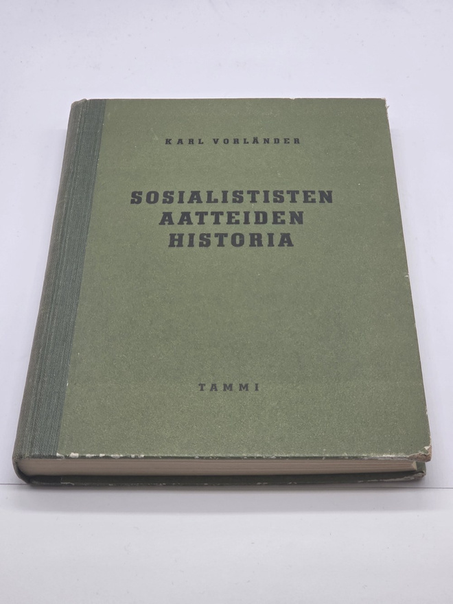 Karl Vorländer - Sosialististen Aatteiden Historia