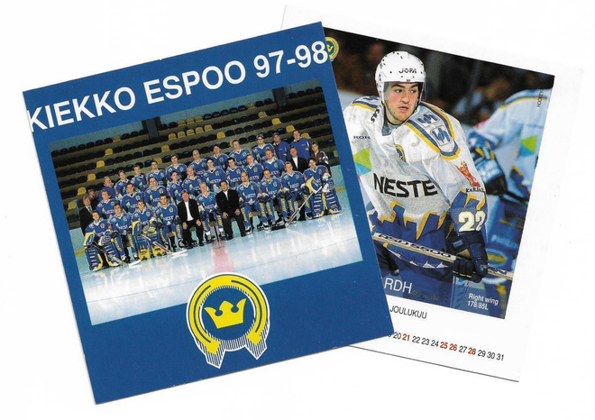 1997-98 Adbox Hockey Box Kiekko-Espoo 2e/kpl