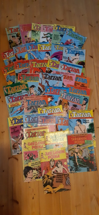 Tarzan 46 kpl (lähinnä 80-l)