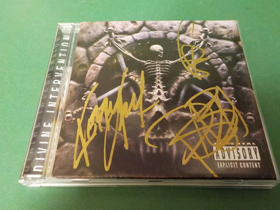 SLAYER - DIVINE INTERVENTION CD KOLMELLA NIMMARILLA