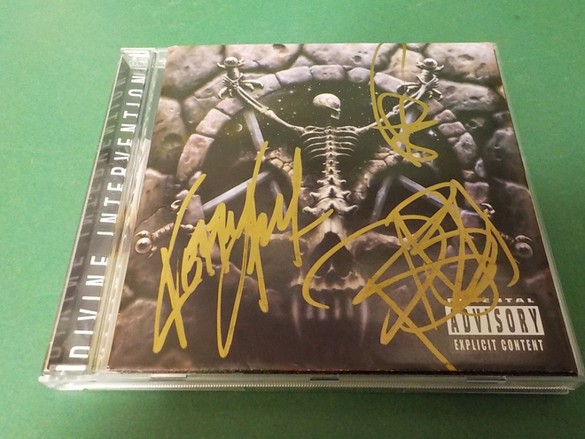 SLAYER - DIVINE INTERVENTION CD KOLMELLA NIMMARILLA