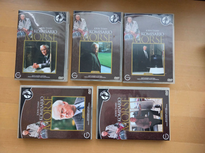 KOMISARIO MORSE . KAUDET 1-5 . DVD .