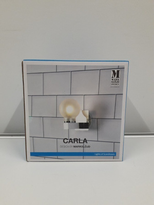 Seinävalaisin Carla 1lmp (chrome, MarkSlöjd, uusi)