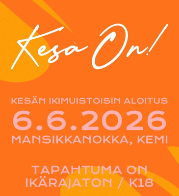 Kesä on!-liput 2kpl Op.n Omistaja-asiakkaalle
