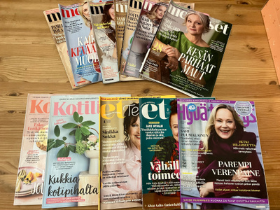 Lehtipaketti 10 kpl Me Naiset, ET, ET Terveys