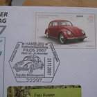 Saksa, Volkswagen auto ehiöllä ja Volkkari erikoisleima 2007 - pikkukuva 2