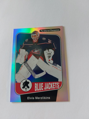 24-25 Parkhurst Champion Rainbow Foil Board 158 E.Merzlikins