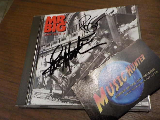 MR BIG - LEAN INTO IT CD KAHDELLA NIMMARILLA