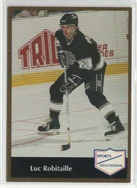Luc Robitaille 91-92 Sports Educational #50