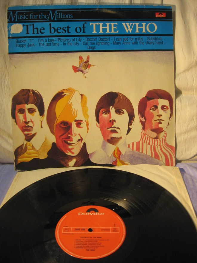 The Who: The Best Of The Who LP.