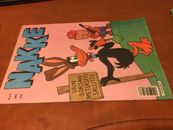 NAKKE LEHTI 45/1988 HYVÄ