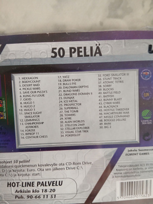 CD-ROM 50 peliä