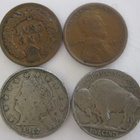 USA 2 x 1 cent + 2 x 5 cent 1906 - 1916 - pikkukuva 2