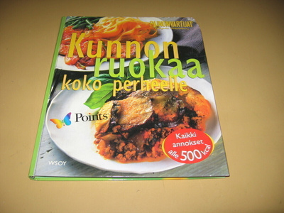 Kunnon ruokaa-kirja